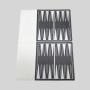 Luxury Magnetic Chess Backgammon Set - Portable Leather Board Game