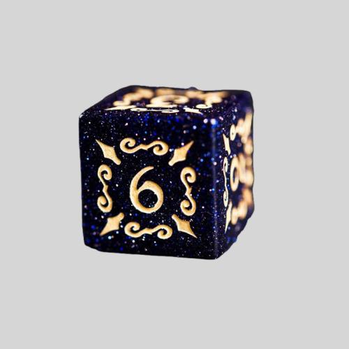 Custom 20mm D20 Dice - Bulk Stone Resin RPG Dice Set