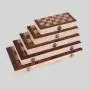 3 in 1 Chess Set Wooden Folding Game Board 3 in 1 Chess Set Wooden Folding Game Board