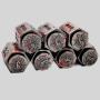 Antique Copper D&D Dice Set - 6 Pcs Polyhedral Dice