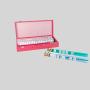 Luxury PU Mahjong Set with Custom Case & Racks