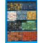 Natural Stone Gem Dice Mahjong Games - 15mm Jade Crafts