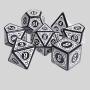 HD Dice Magic Flame Custom Polyhedral Dice Set