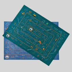 Mahjong Pad Non-Slip Game Mat OEM Custom Table Cushion