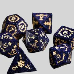 Custom 20mm D20 Dice - Bulk Stone Resin RPG Dice Set