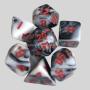 Nian Dice - Mini Polymer Swirl Dice Set (D&D RPG)
