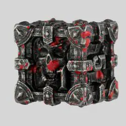 Custom Metal D&D Dice Set - 7Pcs Polyhedral Skull RPG Dice