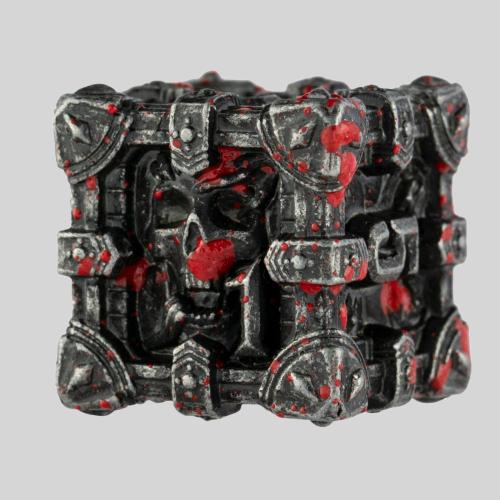 Custom Metal D&D Dice Set - 7Pcs Polyhedral Skull RPG Dice