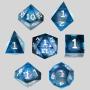 Custom Dragon Eye DND Dice Set Resin Polyhedral Dice for D&D Game