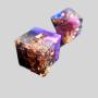 Handmade D&D Dice Set - Thorny Rose Resin Dice