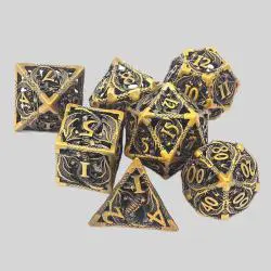 High Quality D20 Dice Set - HSP D&D RPG Wholesale