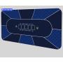 Custom Poker Table Mat - Waterproof Rubber Game Board
