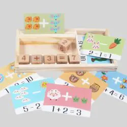Early Childhood Math Cube - Counting Games for 1-3 Year Olds