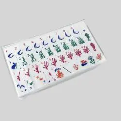 Custom Acrylic Mahjong Set - 160pcs Lucite Casino Tiles