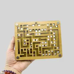 Double Side Maze Puzzle Balance Ball Game
