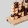 Educational Four in a Row Wooden Game for Kids - LUOFU Educational Four in a Row Wooden Game for Kids - LUOFU