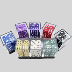 Custom DND Polyhedral Dice Box - Acrylic Storage Container