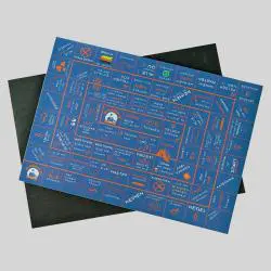 Mahjong Pad Non-Slip Game Mat OEM Custom Table Cushion