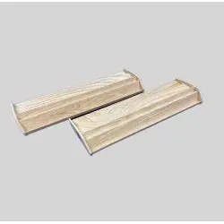 Mahjong Tile Racks - 2 Wooden Sets