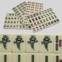 Melamine Mahjong Set - Ivory, Travel Acrylic, Custom OEM