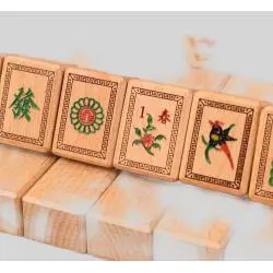 Antique Sandalwood Mahjong Set – Nautical Gift Box