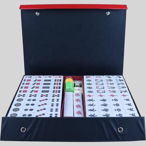 Custom Malaysia Mahjong Set - 168pcs, Green & Jade, 4 Player