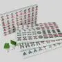 Chinese Mahjong Set - Blue & Green Tiles, Factory Supply Chinese Mahjong Set - Blue & Green Tiles, Factory Supply