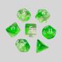 Custom Double Color Polyhedral Dice Set