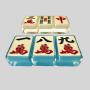 Crystal Mahjong Tiles Wooden Box AOTOMO 36-42-44-46mm