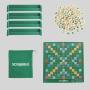 YUWEI Desktop English Letter Mahjong Puzzle Game Toy