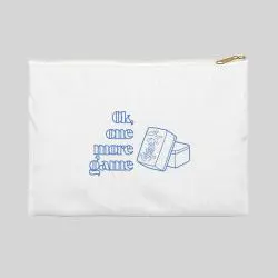 Custom Mahjong Zipper Pouch Canvas Bag - Durable Storage