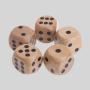 Custom Wooden Dice, Party Game Cubes, Factory Direct