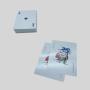PVC Poker Deck - Black & Gold UV Printing - Waterproof Sublimation Cards With Box