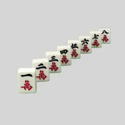 Custom 29mm Mahjong Set - Wholesale Ivory Melamine Dominoes