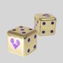 Custom Metal D6 Dice Wholesale - Logo Engraved Dice Sets