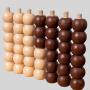 Educational Four in a Row Wooden Game for Kids - LUOFU