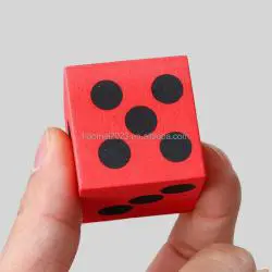 Custom Colorful EVA Dice Set - 6 Sided Game Dice