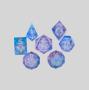DND Polyhedral Dice Set - 7Pcs Resin Dice for RPG Games
