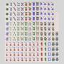 Custom Acrylic Mahjong Tiles - Luxe White Engraved Game Set