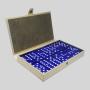 Acrylic Dominoes Set - Jumbo Glitter Tiles, Party Game