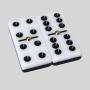 Acrylic & Mixture Deluxe Dominoes Double Six Wooden Set (3+)