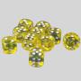 Acrylic Dice Set - 16mm D6 Custom Logo Game Dice