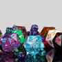 Udixi Custom Logo D20 Polyhedral Dice - 55mm Acrylic