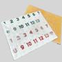 Custom Crystal Mahjong Tiles - Blue/Green, Casino Pattern