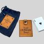 Personalized Travel Cribbage Board Game - Leather Gift