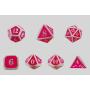 D&D Metal Dice Set - 7 Dice, Pathfinder Roleplaying Game