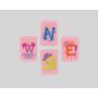 Custom Pink Mahjong Tiles - Acrylic Melamine Game Set
