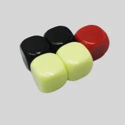 Custom Rounded Acrylic D6 Dice - TouMi TMD6