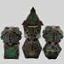 DND Metal Dice Set - 7 Pcs Polyhedral RPG Dice