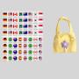 Custom Singapore Mahjong Tiles Board Game Set